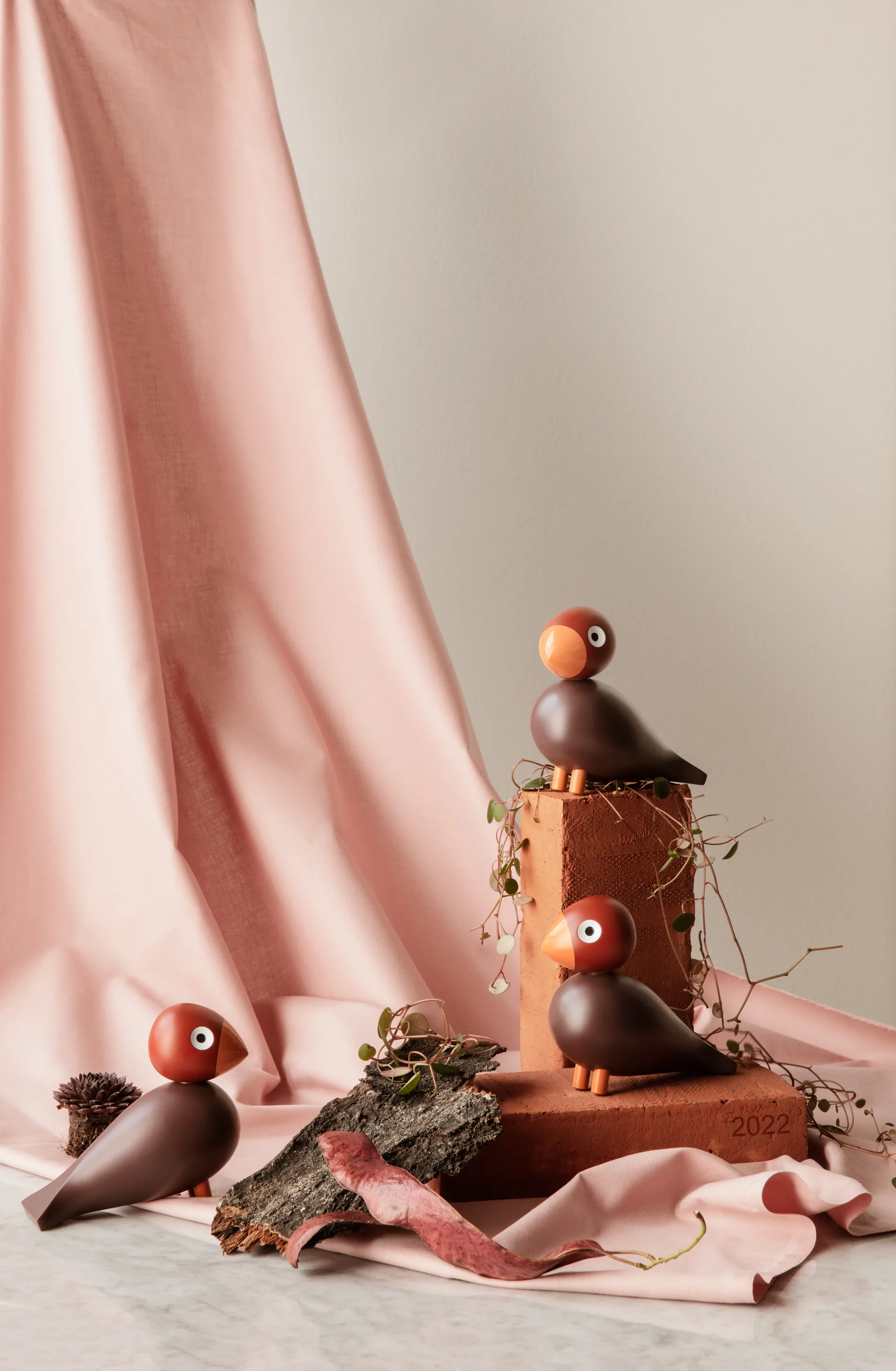 송 버드 파피 Year Bird 2022, Wine red Kay Bojesen Denmark | 카이보예센 덴마크