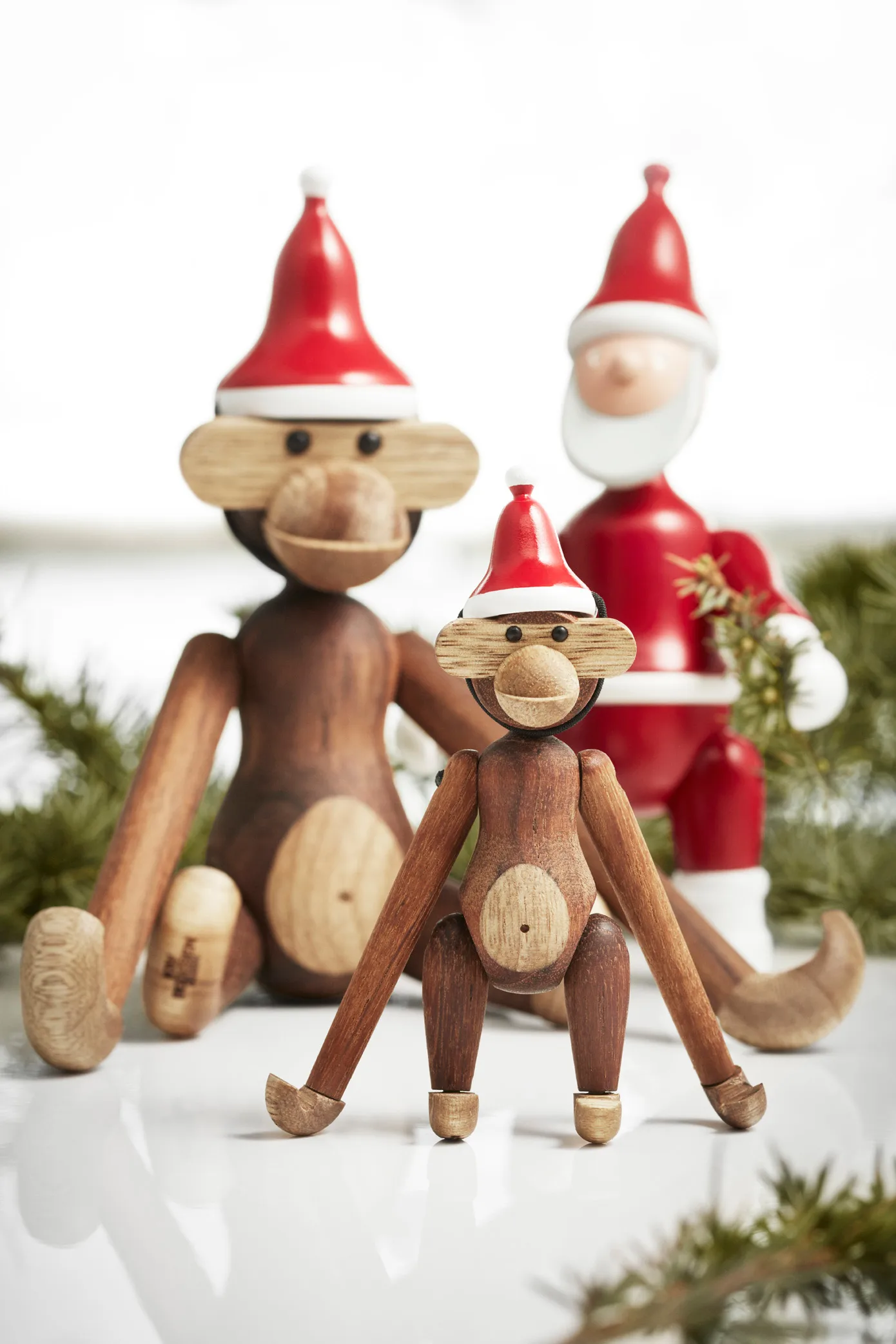 원숭이 스몰 & 크리스마스 모자 Kay Bojesen Denmark | 카이보예센 덴마크