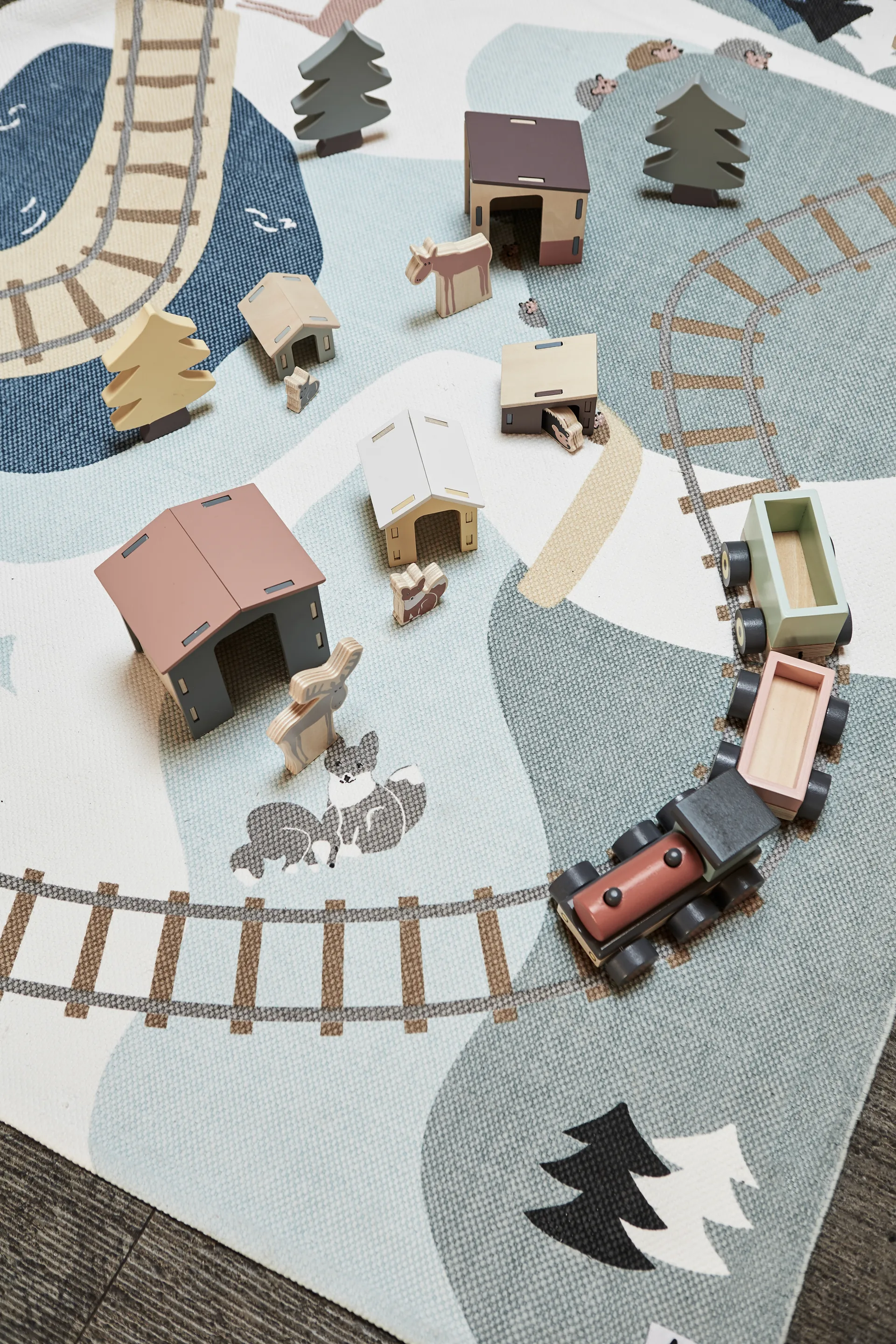 에드빈 매트 포레스트 130x170 cm, Green Kid's Concept | 키즈 콘셉트