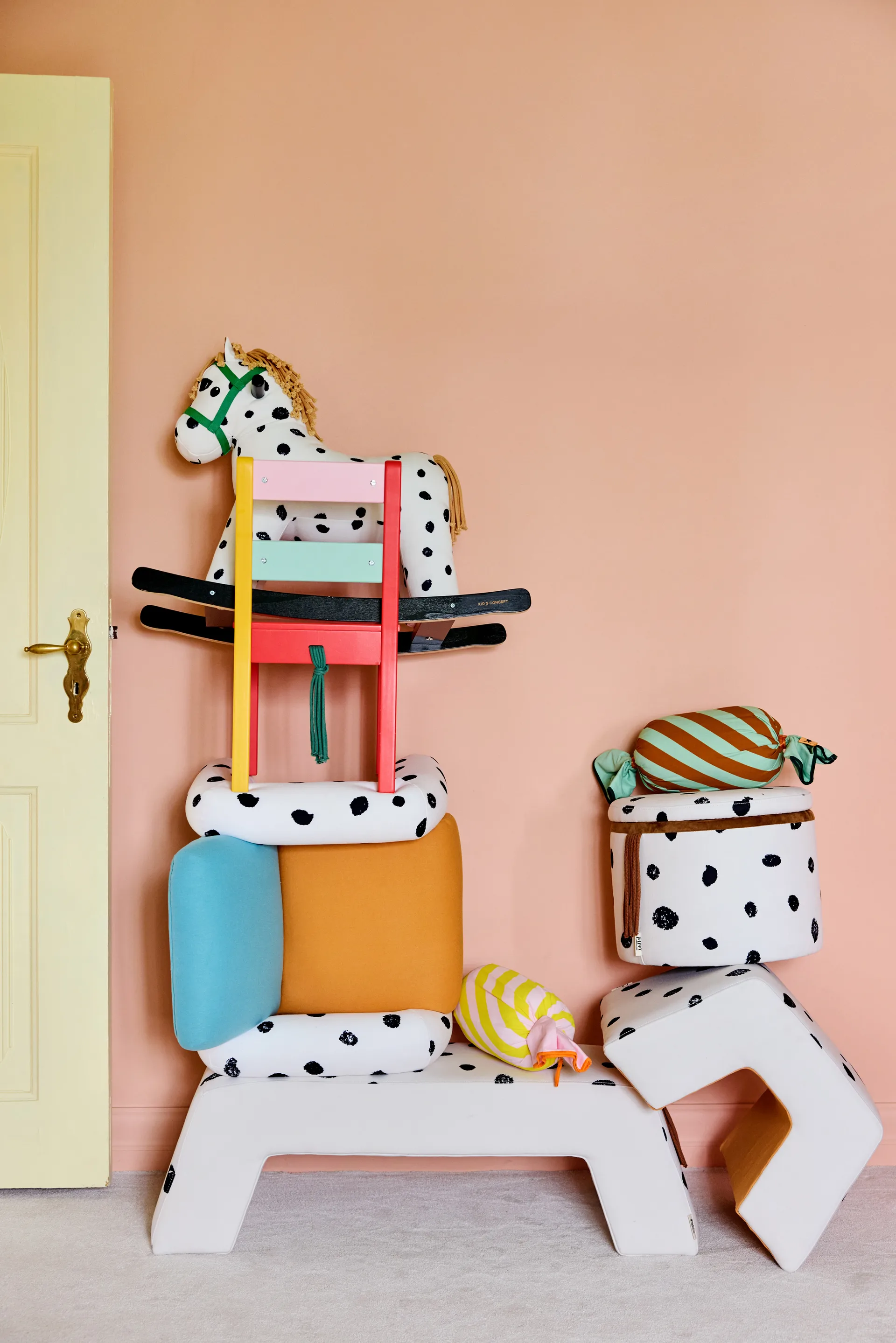 피피 수납 푸프 Ø40x30.5 cm, Multi Kid's Concept | 키즈 콘셉트