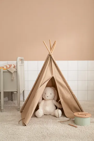 키즈 베이스 티피 텐트 미니 - Beige - Kid's Concept | 키즈 콘셉트