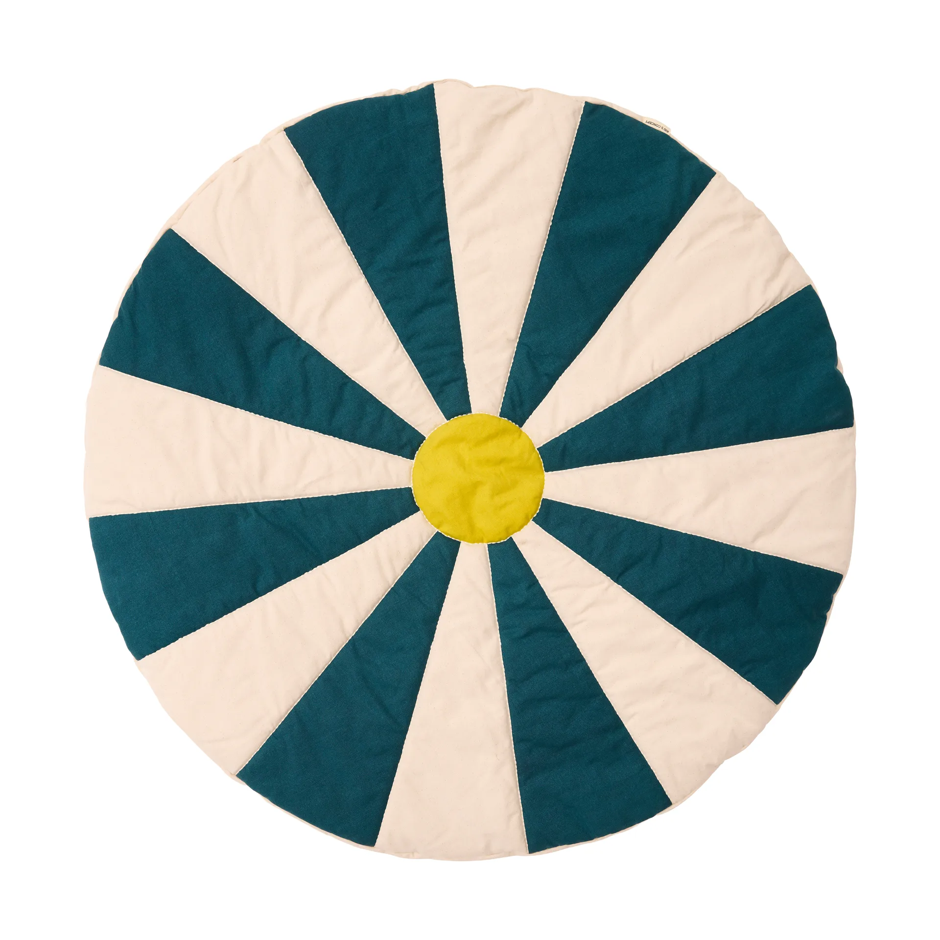 서커스 플레이 매트, Blue-green, Ø112x2 cm Kid's Concept | 키즈 콘셉트