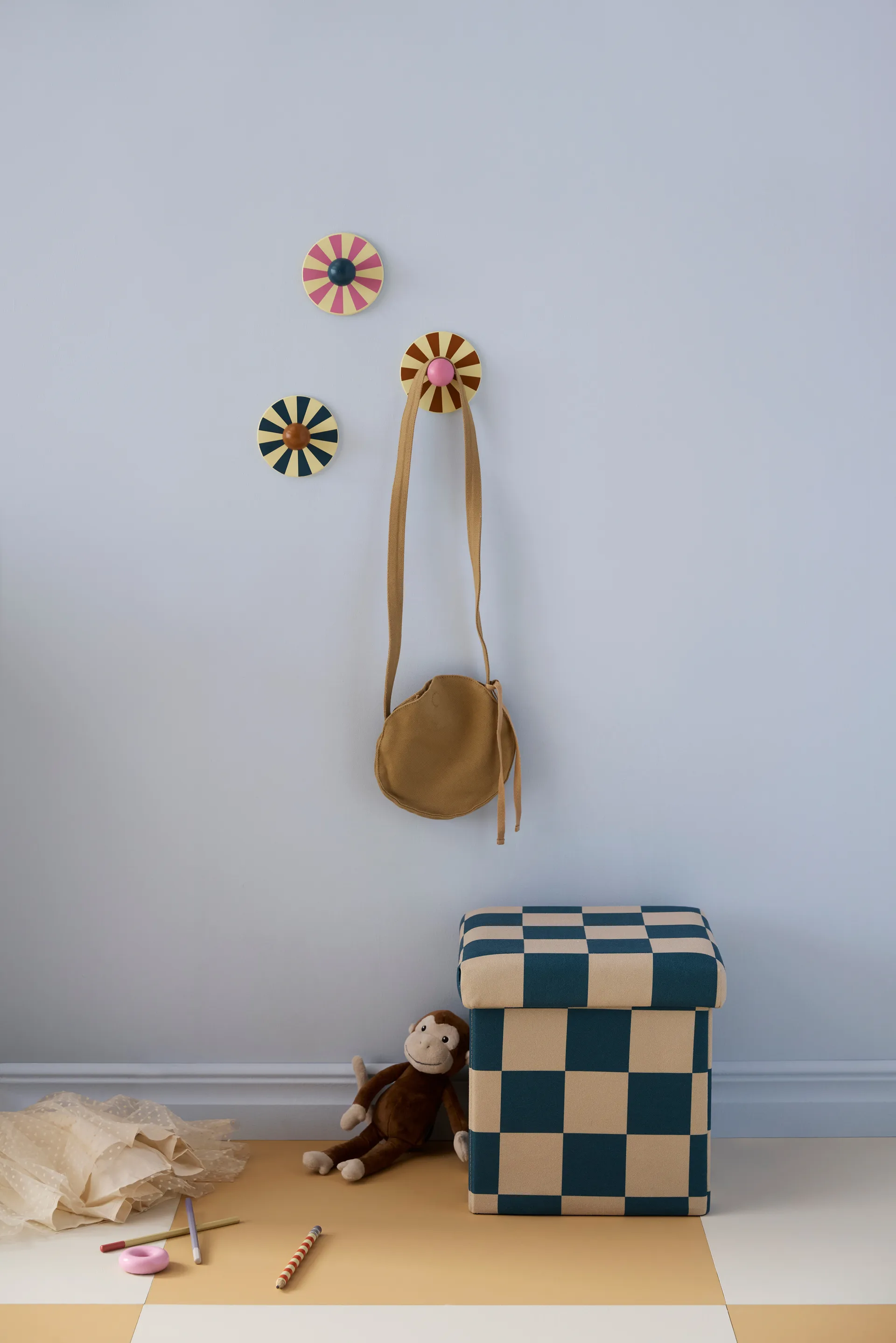 수납 오토만 큐브, Blue-green, 30x30 cm Kid's Concept | 키즈 콘셉트