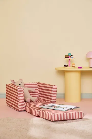 키즈 베이스 폴딩 암체어 - Brown pink - Kid's Concept | 키즈 콘셉트