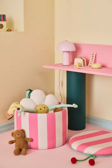수납 실린더 푸프 - Pink, Ø40x30.5 cm - Kid's Concept | 키즈 콘셉트