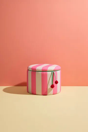 수납 실린더 푸프 - Pink, Ø40x30.5 cm - Kid's Concept | 키즈 콘셉트