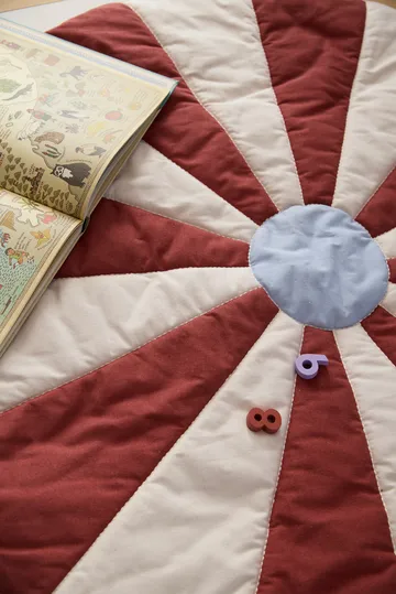 서커스 플레이 매트 - Red, Ø112x2 cm - Kid's Concept | 키즈 콘셉트