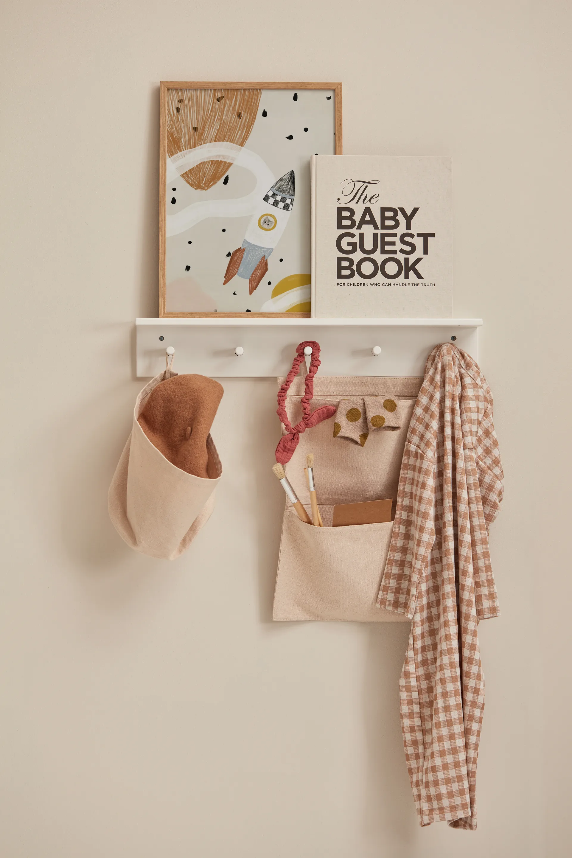 스타 선반 & 후크, White Kid's Concept | 키즈 콘셉트