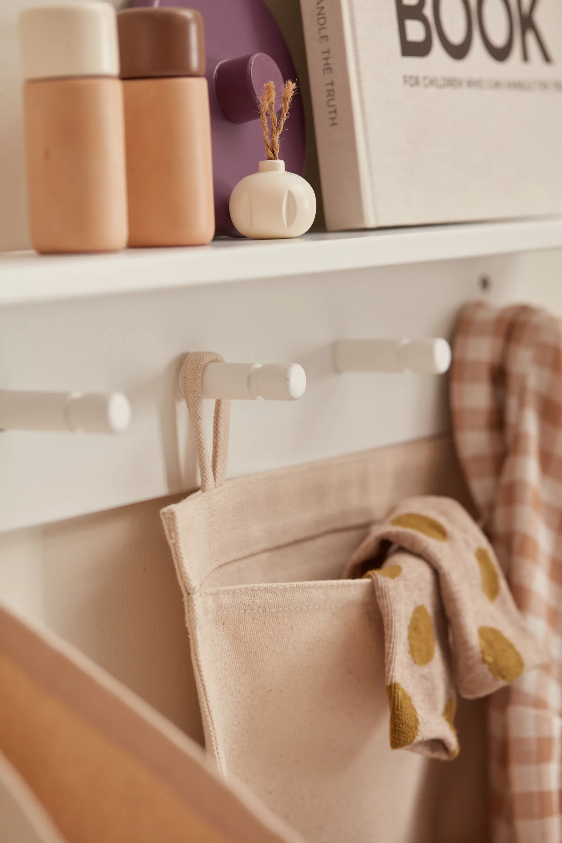 스타 선반 & 후크, White Kid's Concept | 키즈 콘셉트