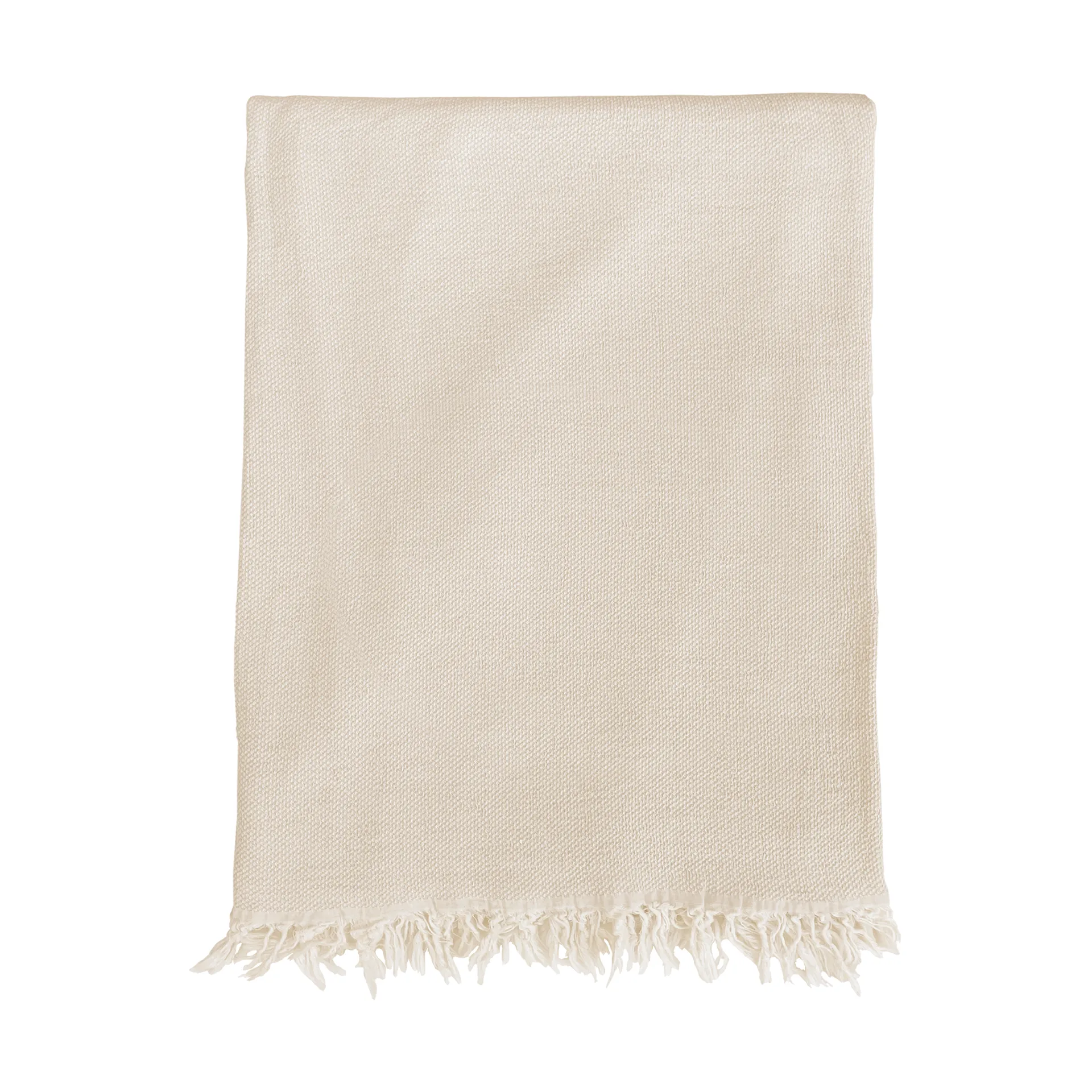 보헴 코튼 스로우 130x170 cm, Beige Klippan Yllefabrik | 클리판