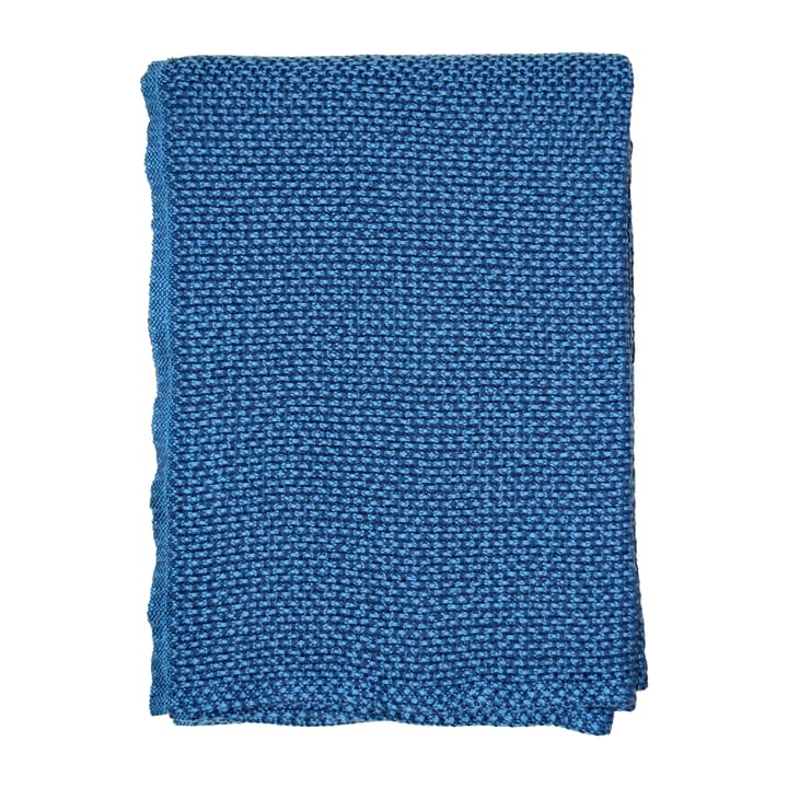 바스켓 코튼 블랭킷 130x180 cm - Sea blue (blue) - Klippan Yllefabrik | 클리판