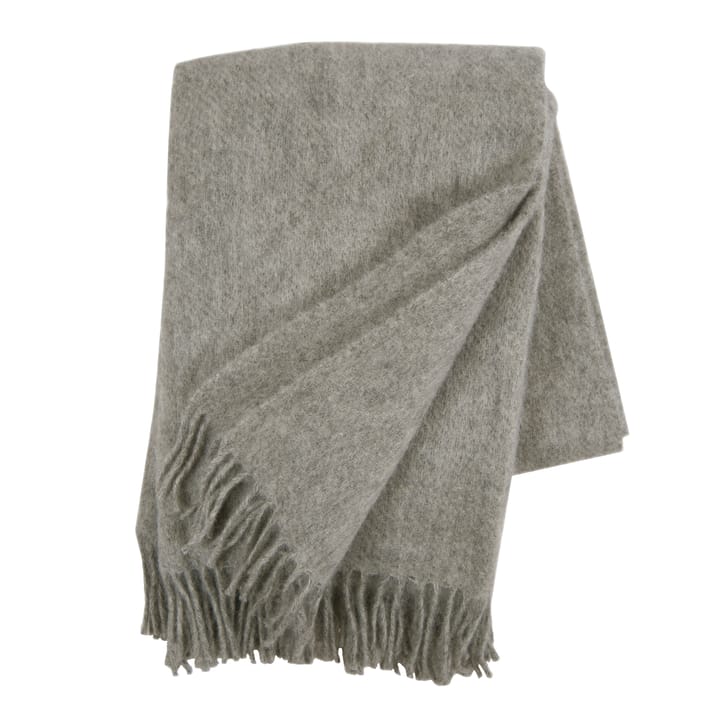 고틀랜드 울 스로우 130x200 cm - natural grey - Klippan Yllefabrik | 클리판