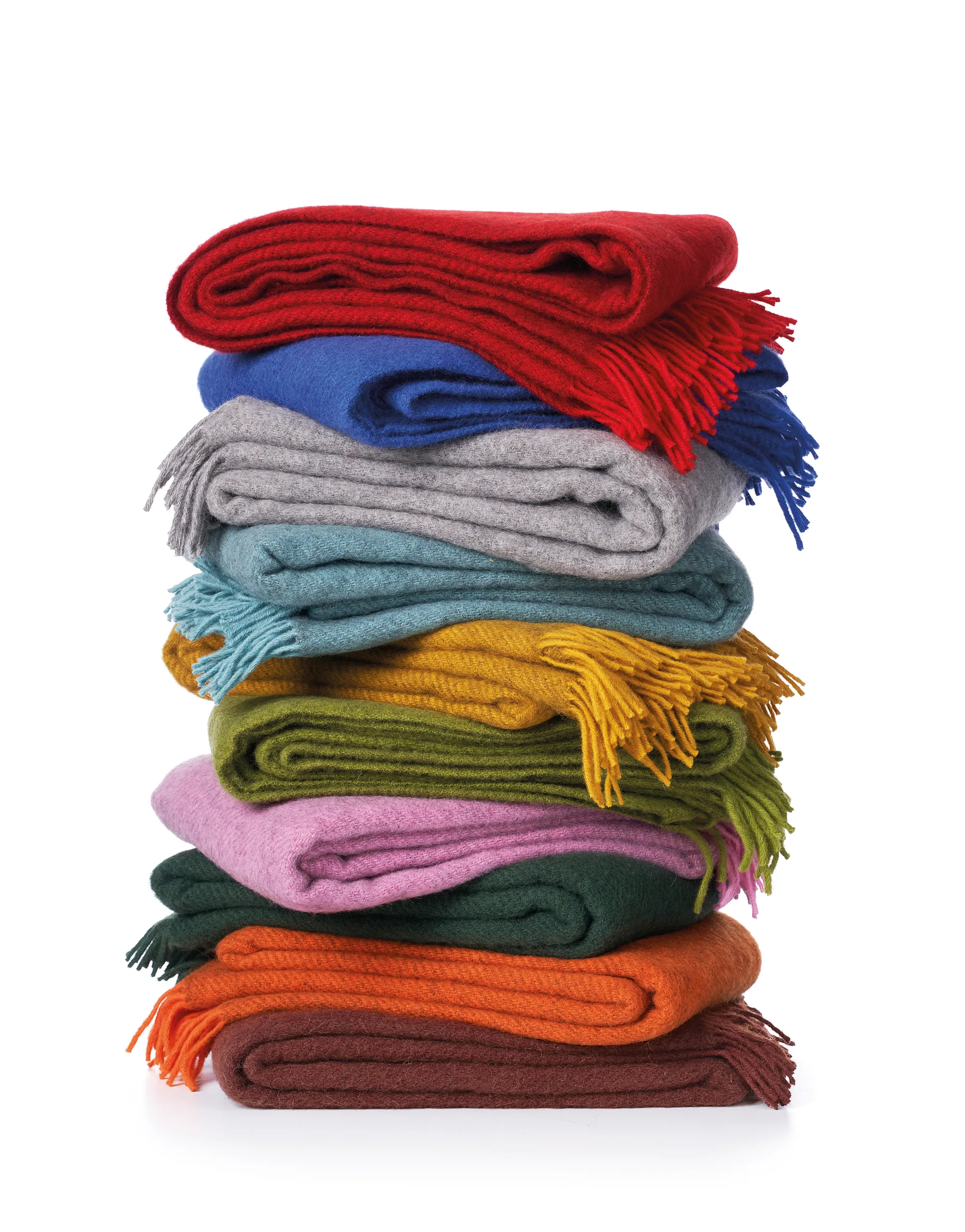 고틀랜드 울 스로우 130x200 cm, Pink Klippan Yllefabrik | 클리판