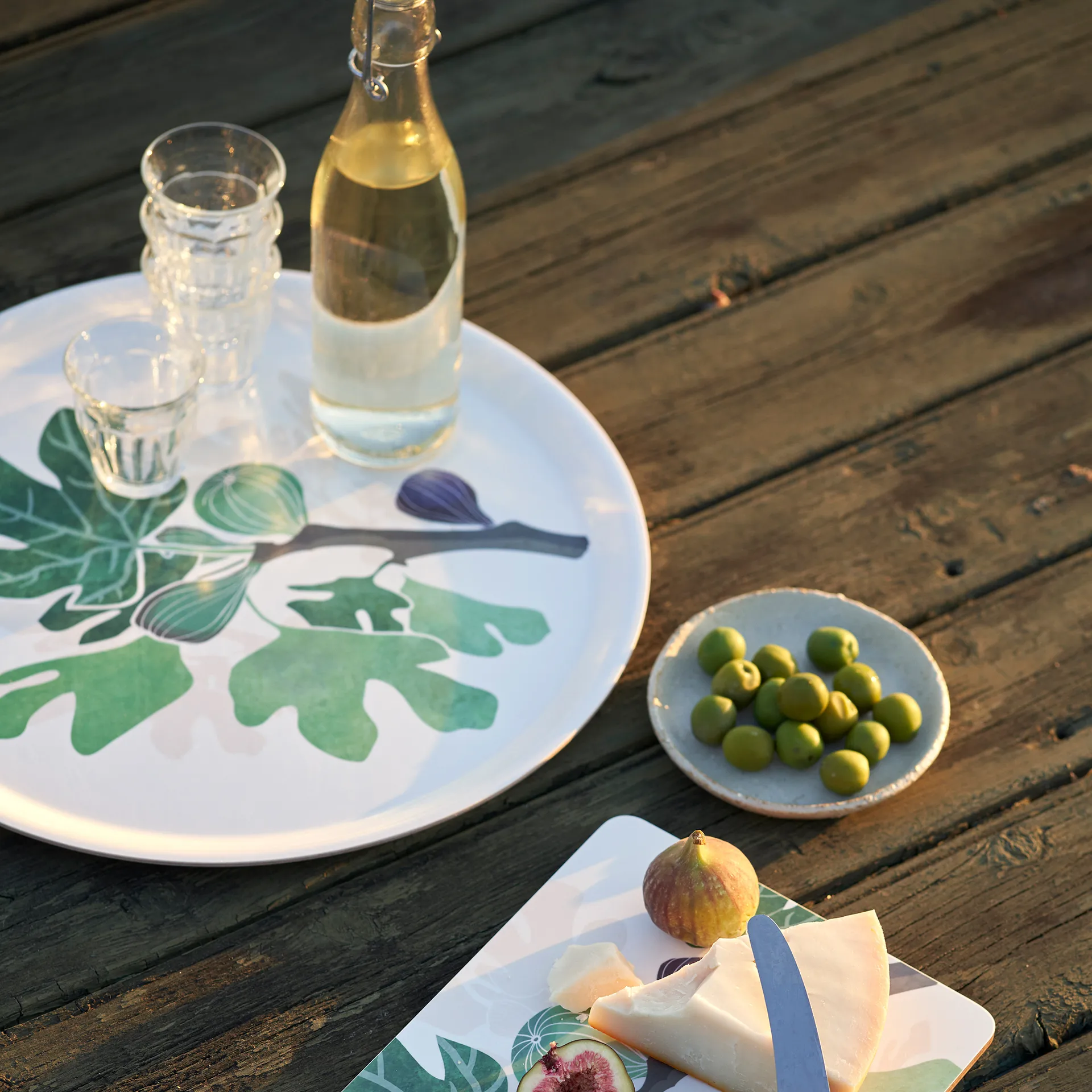 피그스 트레이 Ø38 cm, multi Klippan Yllefabrik | 클리판