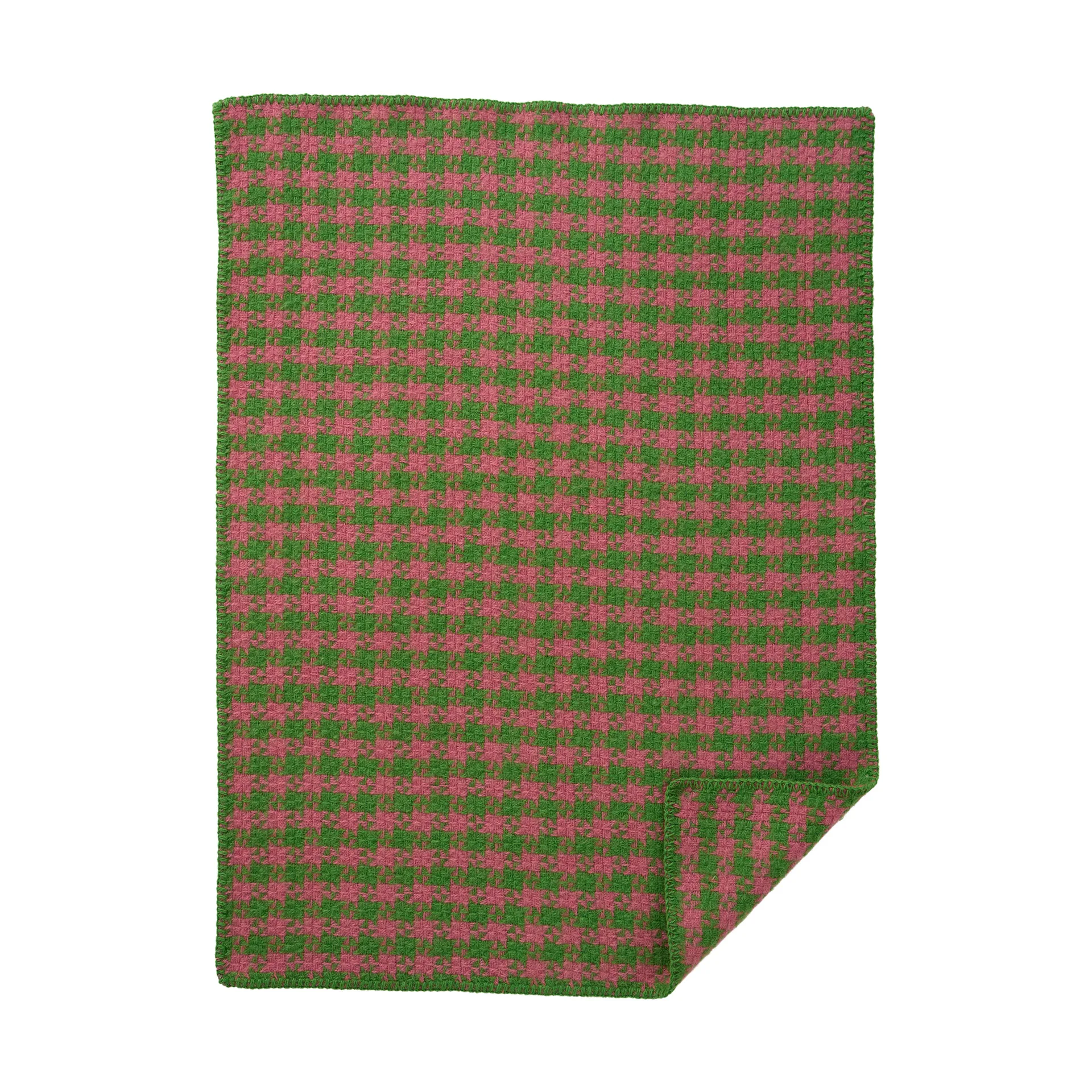도그투스 베이비 블랭킷 65x90 cm, Green-pink Klippan Yllefabrik | 클리판