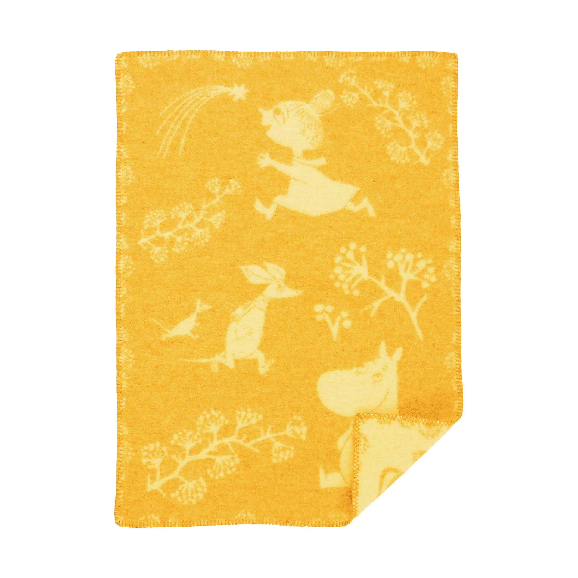 무민 윈터랜드 베이비 블랭킷 65x90 cm, Winter sun Klippan Yllefabrik | 클리판
