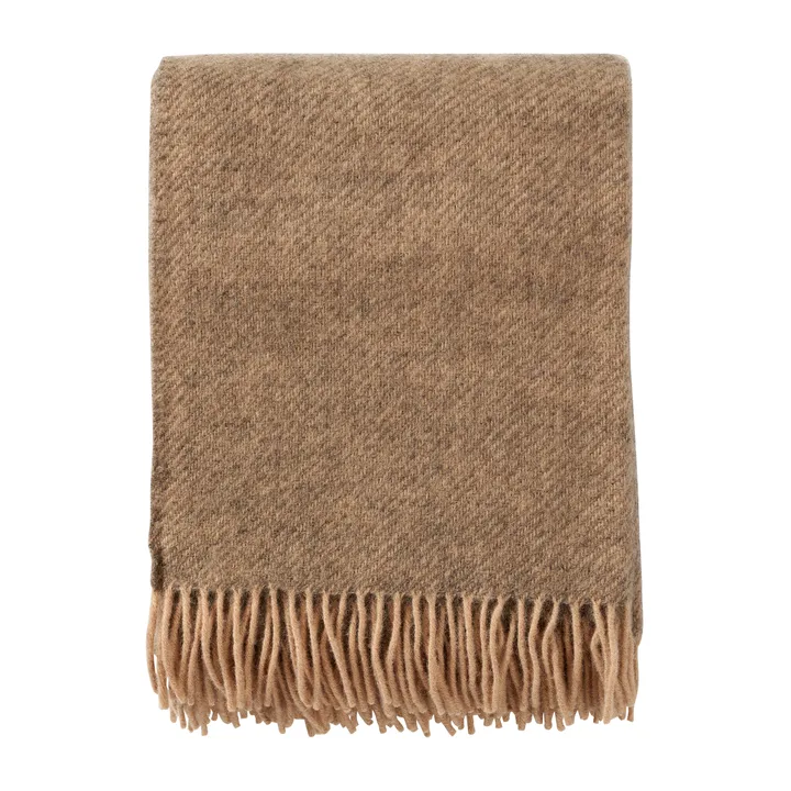 Gotland 울 스로우 130x200 cm - Beige - Klippan Yllefabrik | 클리판