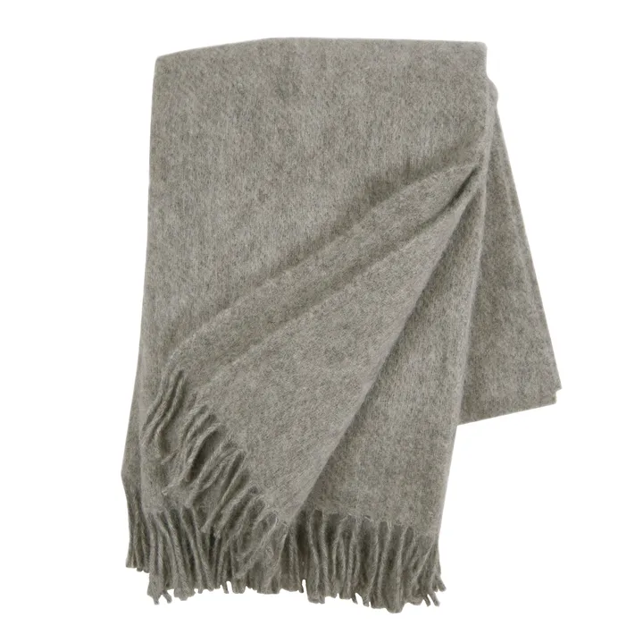 Gotland 울 스로우 130x200 cm - Natural grey - Klippan Yllefabrik | 클리판