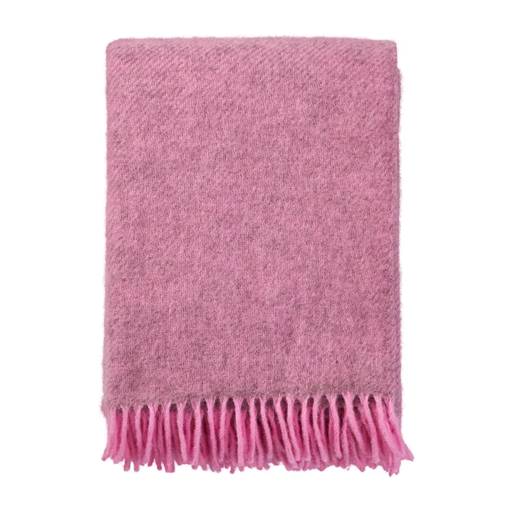Gotland 울 스로우 130x200 cm - Pink - Klippan Yllefabrik | 클리판