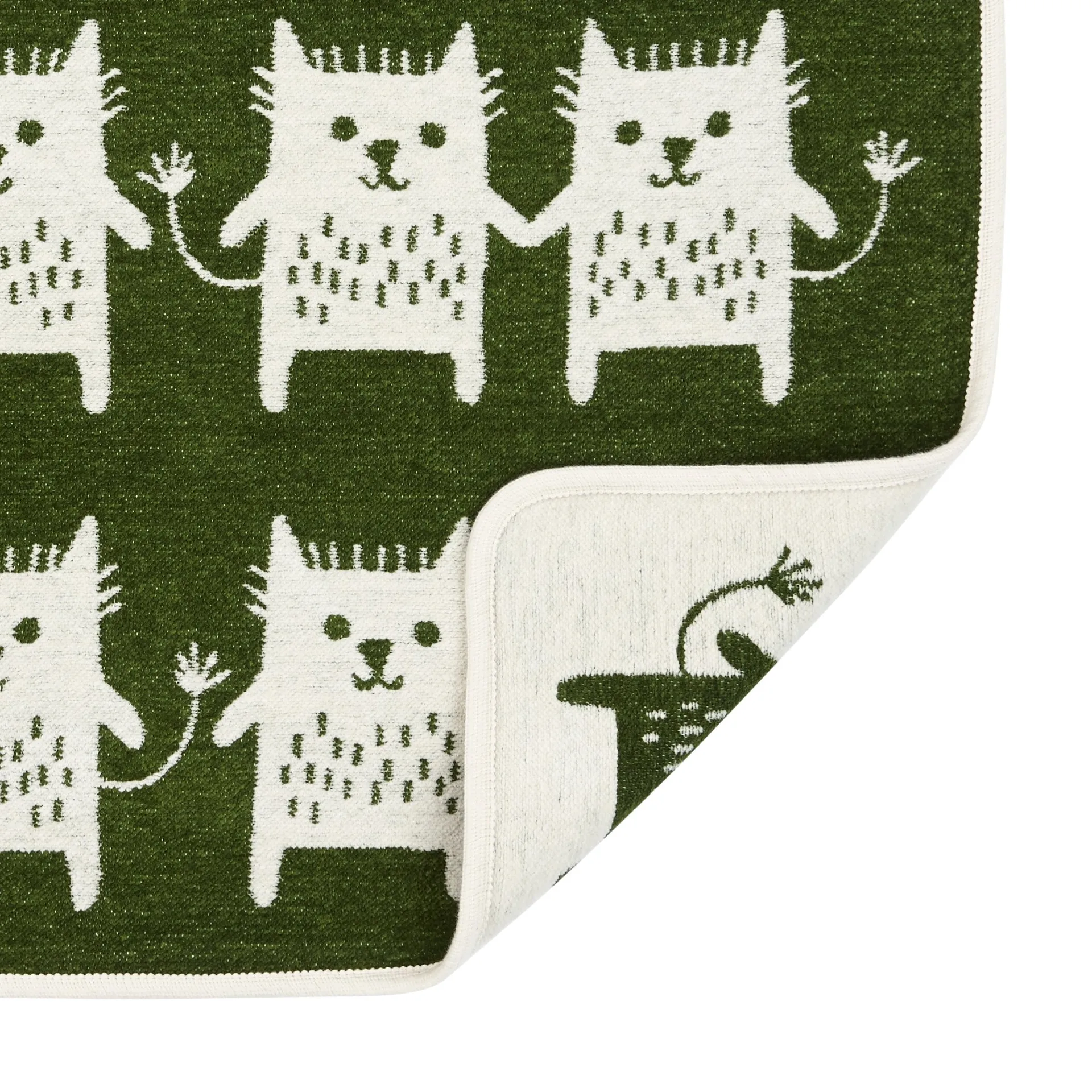 리틀미 셔닐 스로우, green Klippan Yllefabrik | 클리판