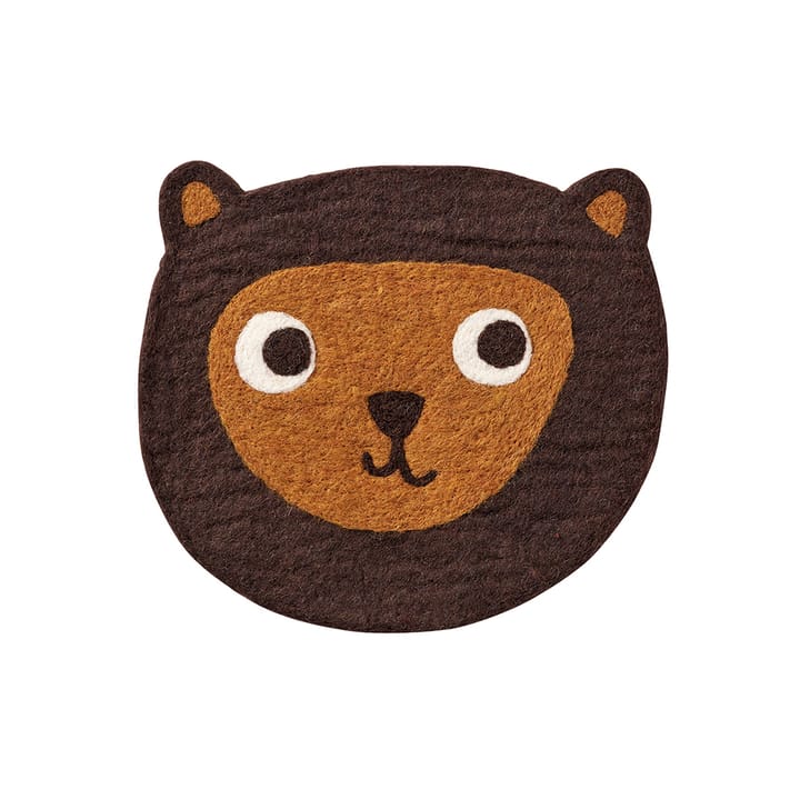 리틀 베어 Little Bear 방석 - brown - Klippan Yllefabrik | 클리판