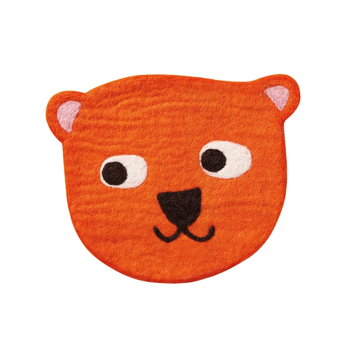 리틀 베어 Little Bear 방석 - orange - Klippan Yllefabrik | 클리판