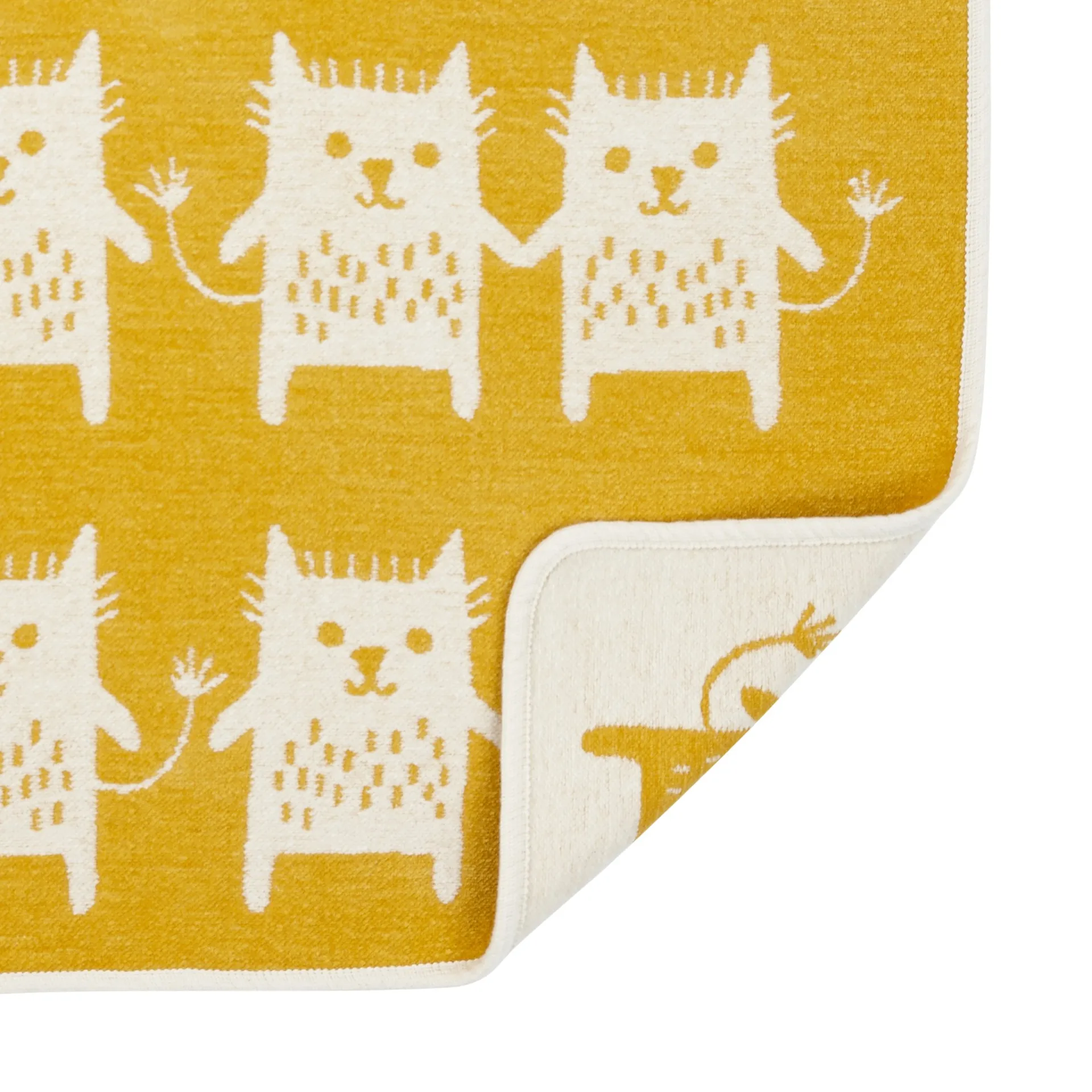 리틀미 셔닐 스로우, yellow Klippan Yllefabrik | 클리판