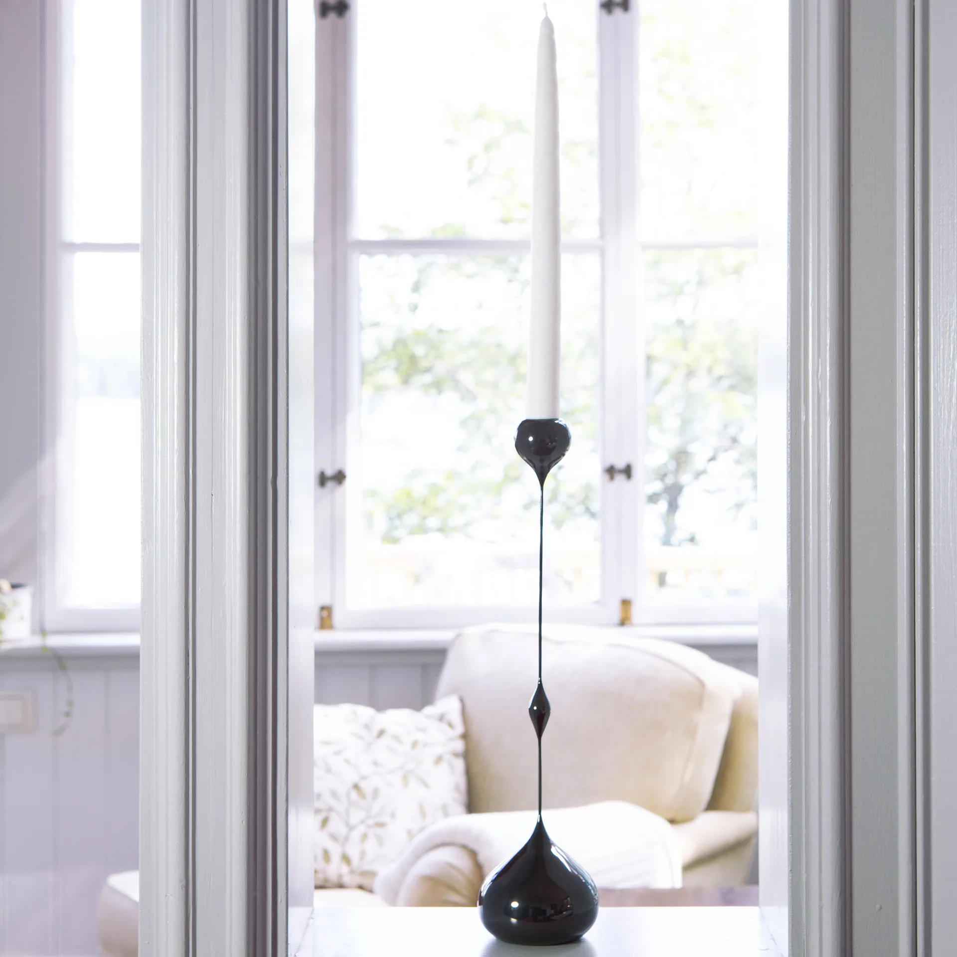 텐더 캔들홀더 로우, Black KLONG | 클롱