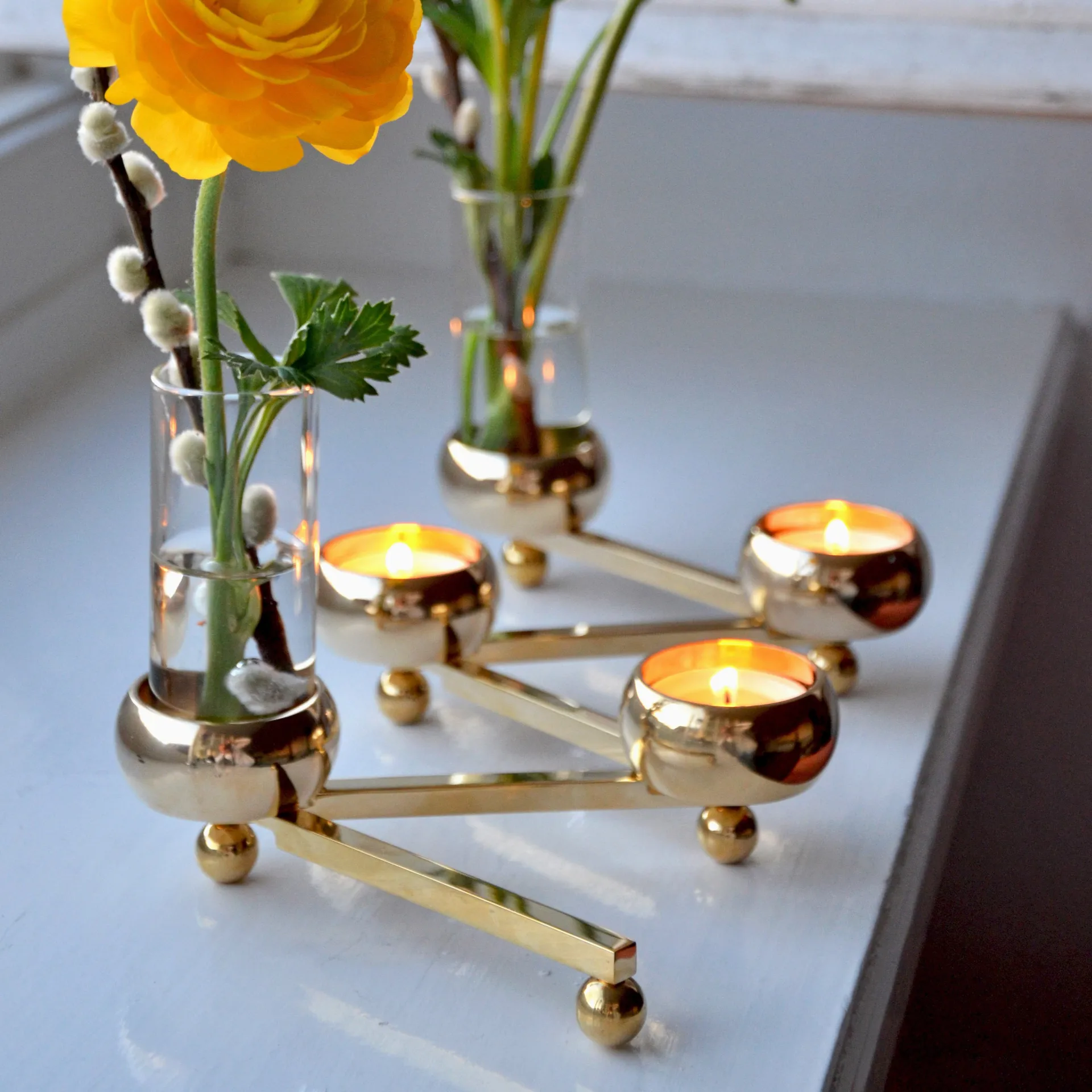 콘스텔라 캔들 스틱 스몰, brass KLONG | 클롱