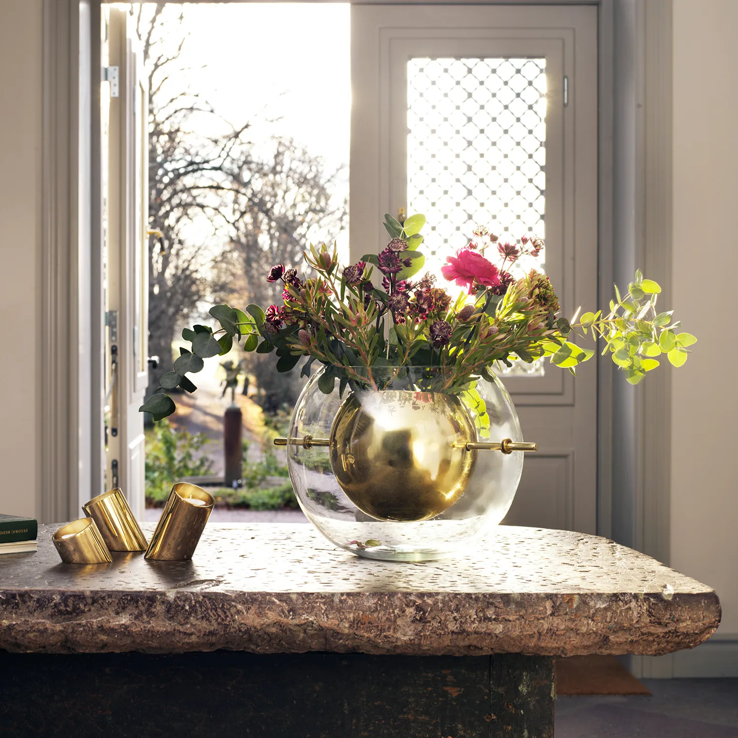 알바 원형 화병, Brass KLONG | 클롱