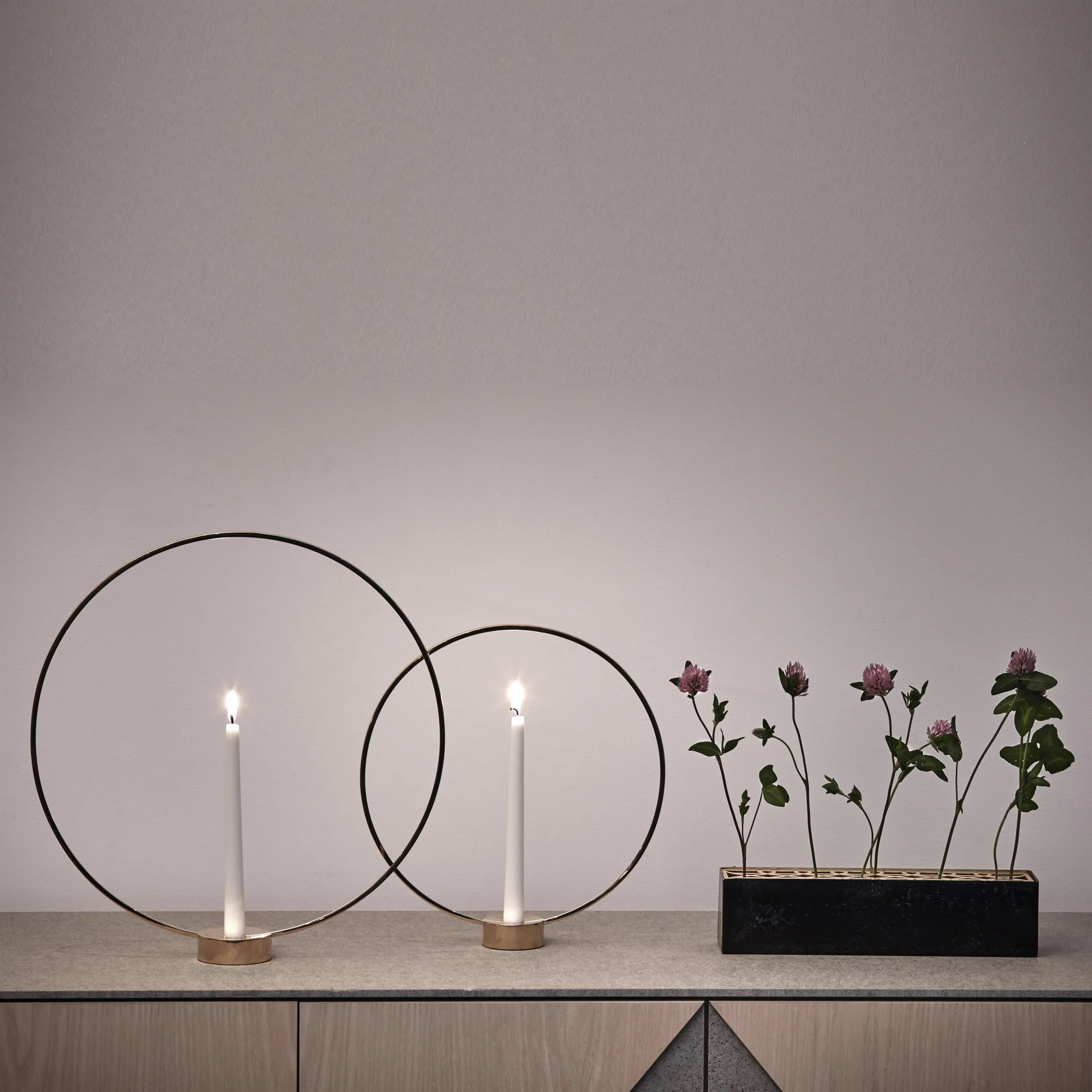 글로리아 캔들 스틱, 라지, brass KLONG | 클롱