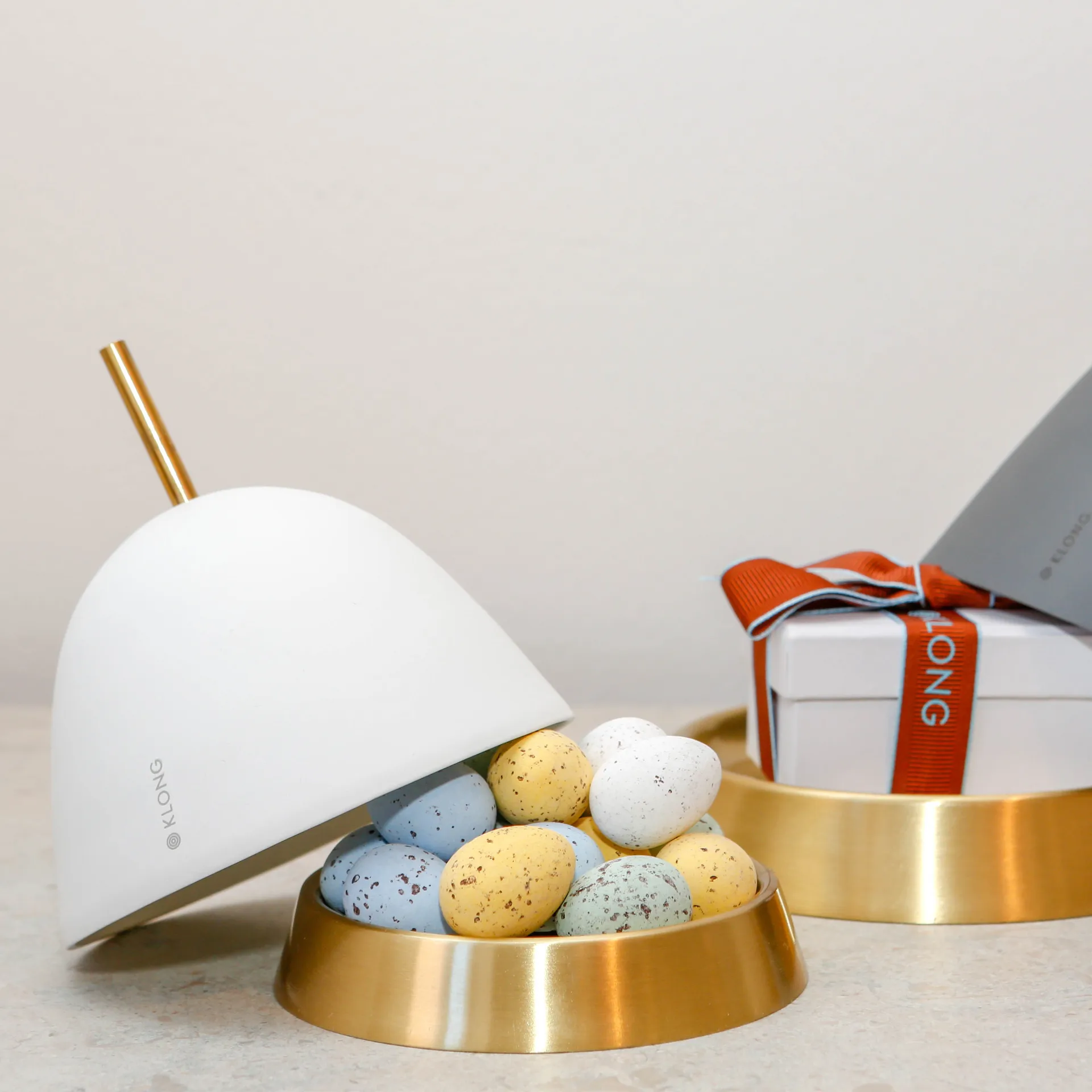 Gömma 스토리지 스몰 12 cm, white-brass KLONG | 클롱