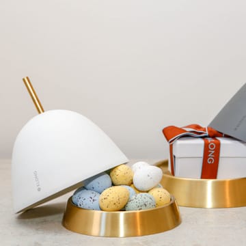 Gömma 스토리지 스몰 12 cm - white-brass - KLONG | 클롱