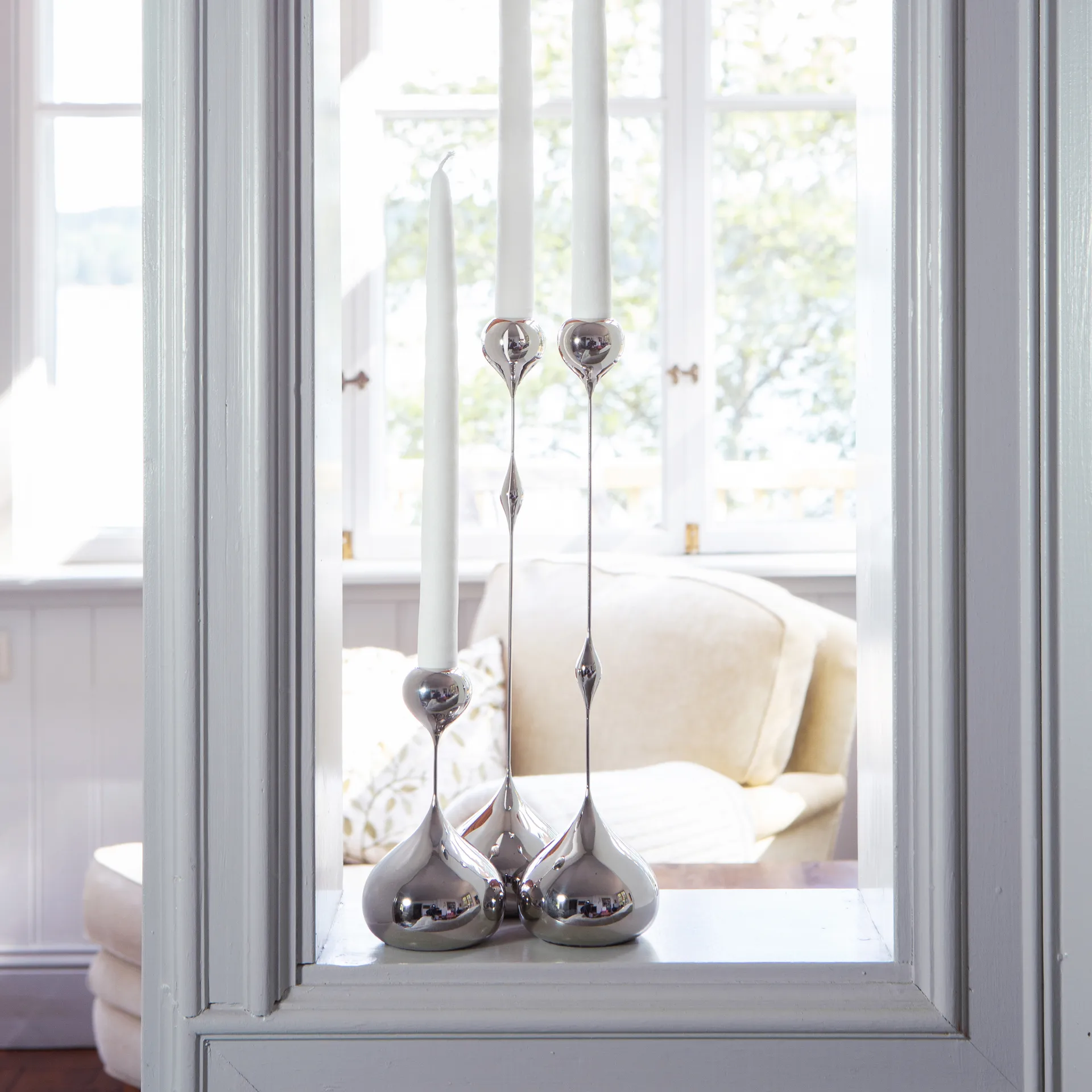 텐더 캔들홀더 하이, Nickel KLONG | 클롱