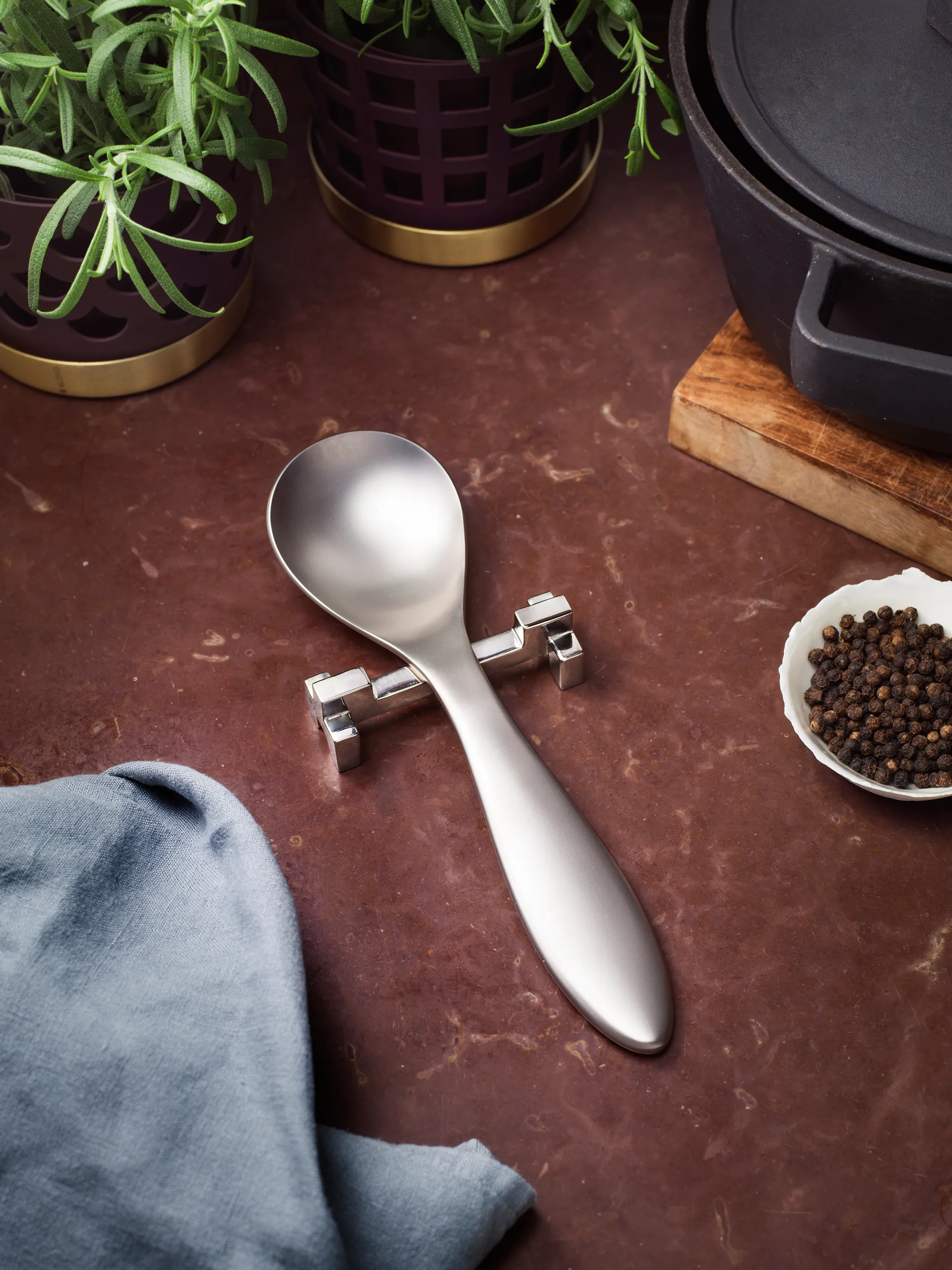 Signe 커트러리 홀더 2팩, Nickel KLONG | 클롱