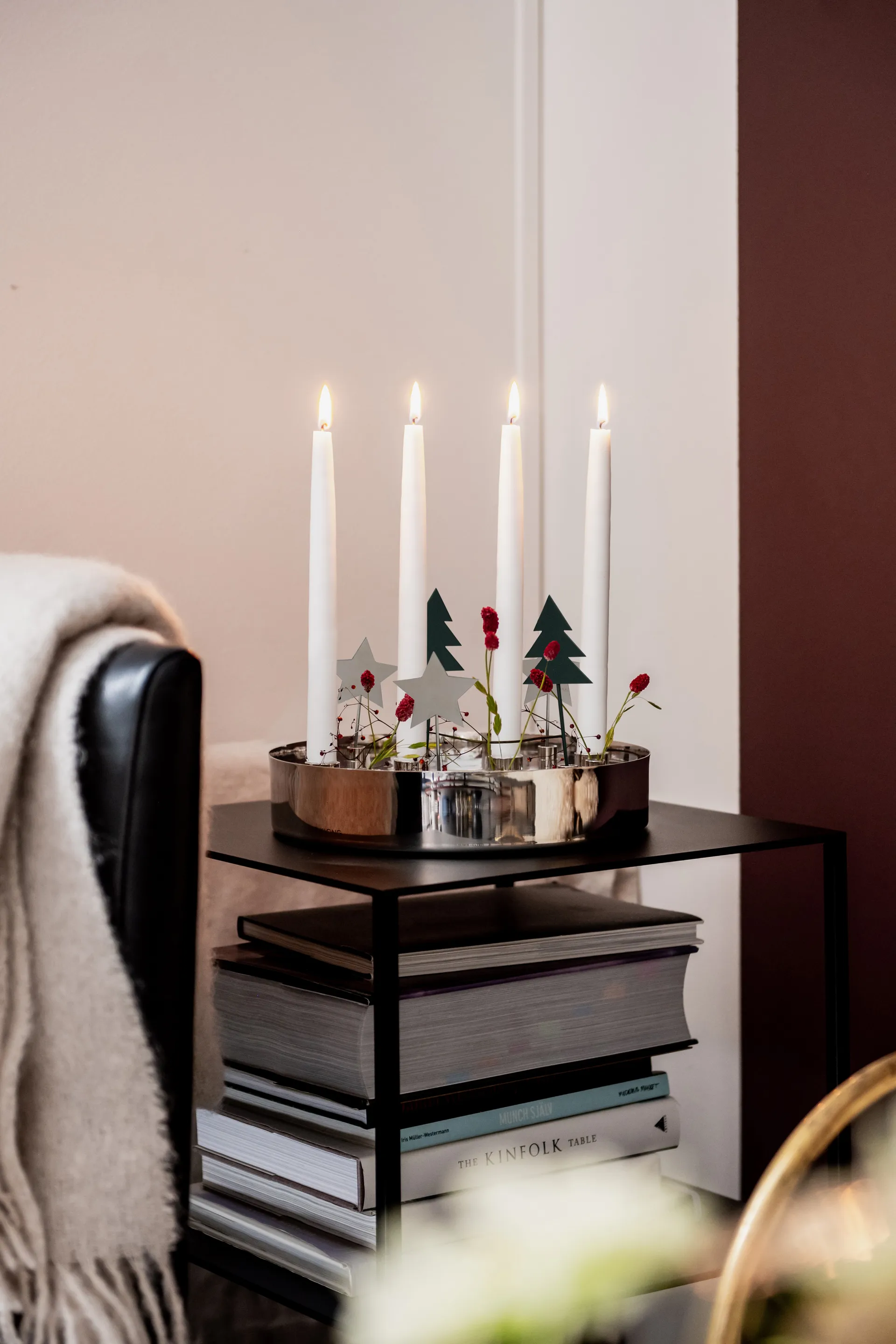 조이풀 대림절 캔들 홀더, Silver KLONG | 클롱