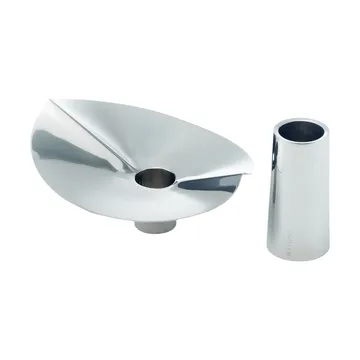 러브 화병-캔들 홀더 - Stainless steel. 10 cm - KLONG | 클롱