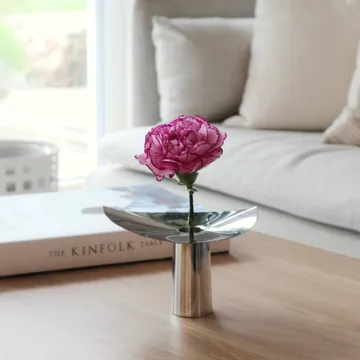러브 화병-캔들 홀더 - Stainless steel. 10 cm - KLONG | 클롱