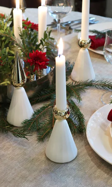 소프라노 캔들 홀더 - White-brass - KLONG | 클롱