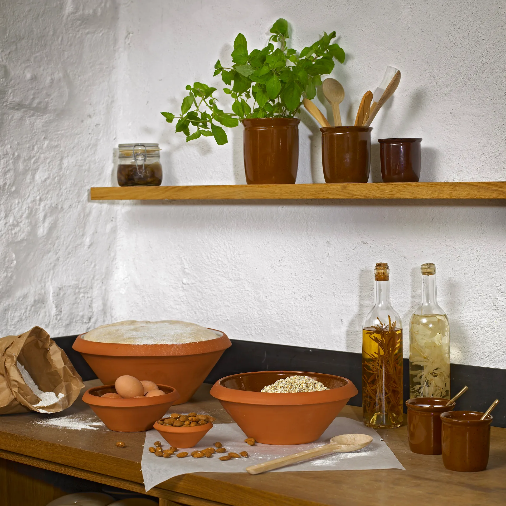 피클병 1 l, brown Knabstrup Keramik | 크납스트럽 세라믹