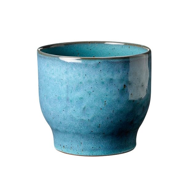 크납스트럽 아웃도어 화분 Ø12.5 cm - dusty blue - Knabstrup Keramik | 크납스트럽 세라믹