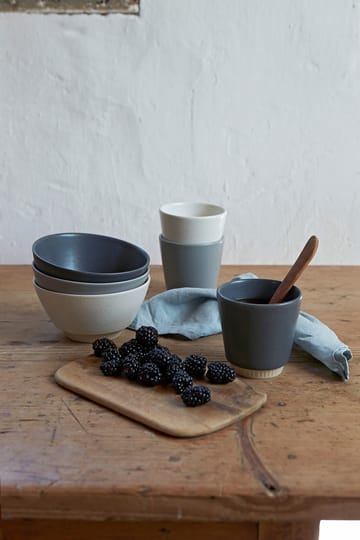 컬러잇 보울 Ø14 cm - Dark grey - Knabstrup Keramik | 크납스트럽 세라믹