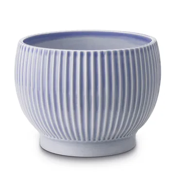 크납스트럽 화분 플루티드 Ø14.5 cm - Lavender blue - Knabstrup Keramik | 크납스트럽 세라믹