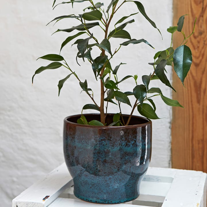 크납스트럽 아웃도어 화분 Ø14.5 cm, sea green Knabstrup Keramik | 크납스트럽 세라믹