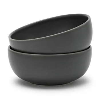 타볼라 딥플레이트 Ø15 cm 2개 세트 - grey - Knabstrup Keramik | 크납스트럽 세라믹