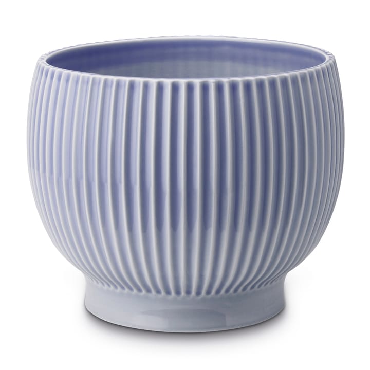 크납스트럽 화분 플루티드 Ø16.5 cm - Lavender blue - Knabstrup Keramik | 크납스트럽 세라믹