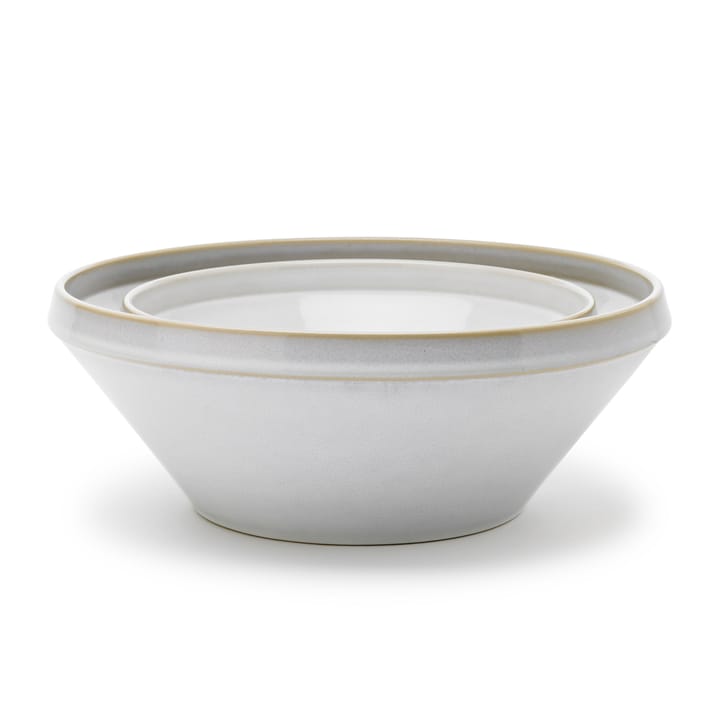 타볼라 도우 보울 2 피스 - White - Knabstrup Keramik | 크납스트럽 세라믹