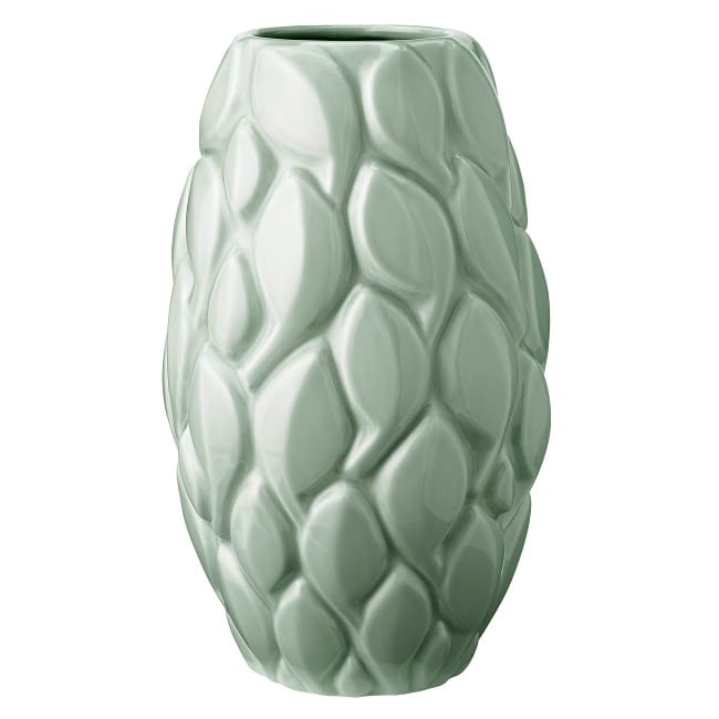 리프 화병 26 cm - Celadon - Knabstrup Keramik | 크납스트럽 세라믹