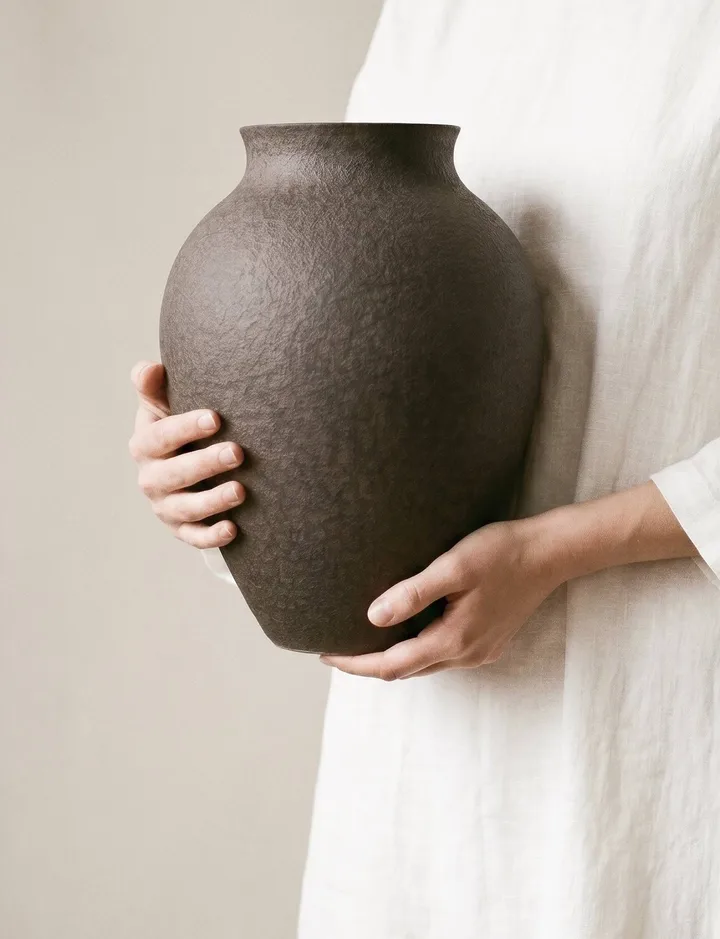 크납스트럽 화병 27 cm - Bark - Knabstrup Keramik | 크납스트럽 세라믹