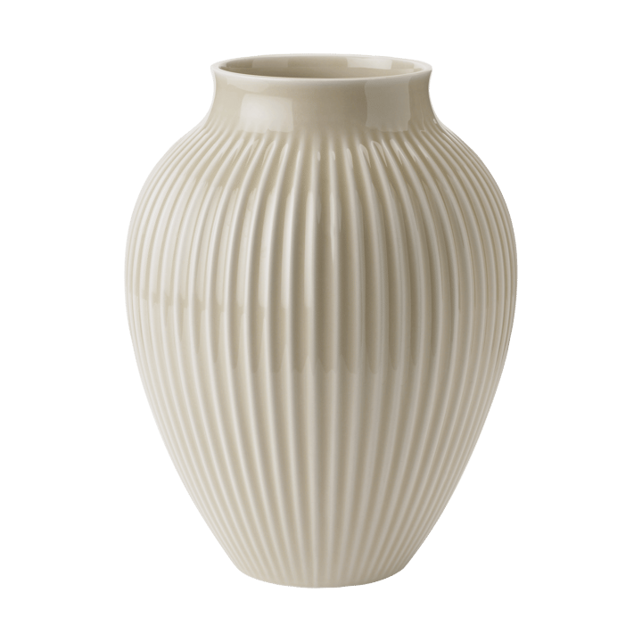크납스트럽 화병 립드 27 cm - Ripple sand - Knabstrup Keramik | 크납스트럽 세라믹